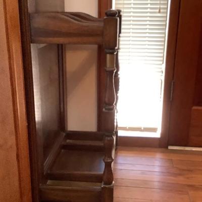 112: Vintage Entry Rack 