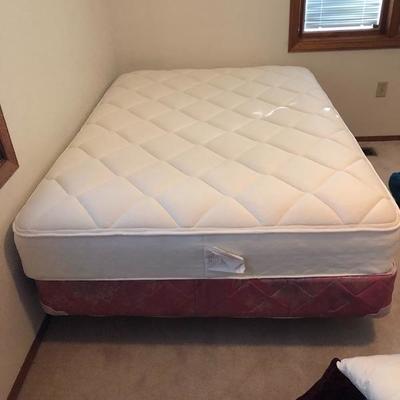 205:  Full Bed With Lots of Blankets and Sheets, Bunkie Board too