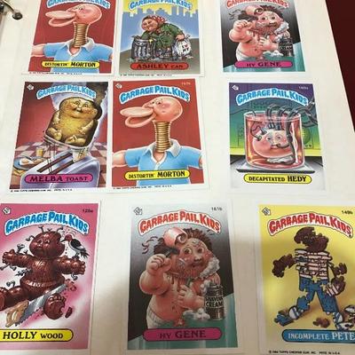 044:  Binder Full of Garbage Pail Kids Trading Cards 