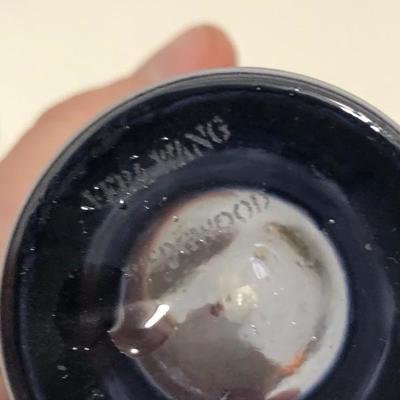 244: Romania Glass Decanter and Vera Wang Wedgwood Glass