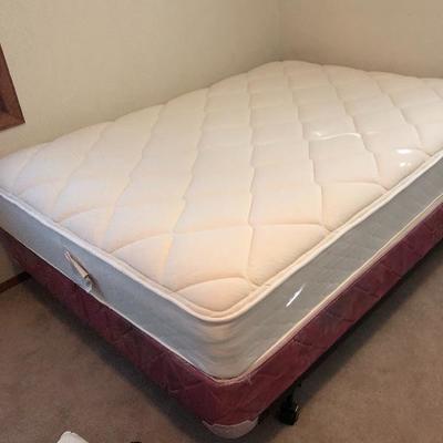 205:  Full Bed With Lots of Blankets and Sheets, Bunkie Board too