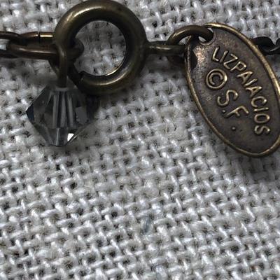 145:  Lizpaiacios   S.F. Necklace, Silver Bracelet and Silver Pendant 