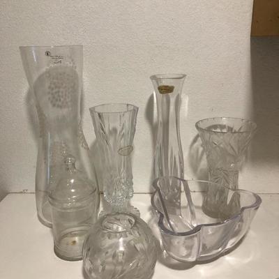 247: Cofrac Paris France Vase, Hand Made Barbro Wesslander Vase and others