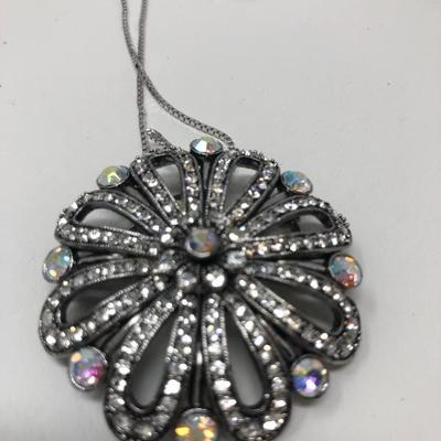 145:  Lizpaiacios   S.F. Necklace, Silver Bracelet and Silver Pendant 