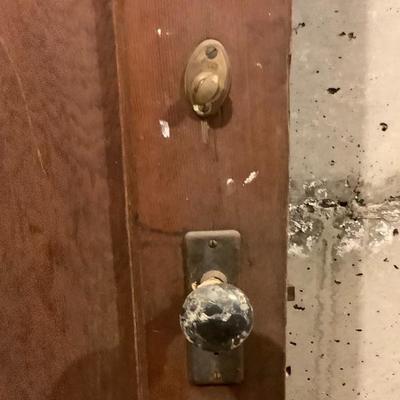 114: Solid Wood Vintage Door