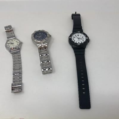 073:   Casio, Script, Field & Stream Menâ€™s Watches