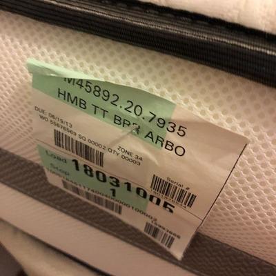 207:  Beautyrest Full Mattress with Heated Bed Cover and Goose Down Comforter