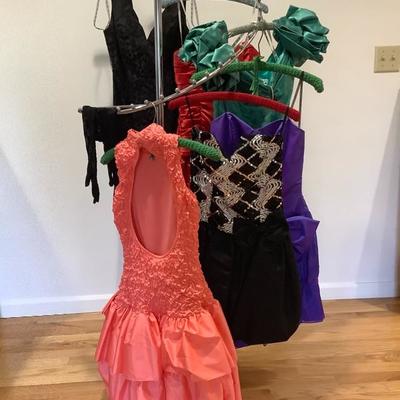105: Womans Evening Dresses Some Vintage