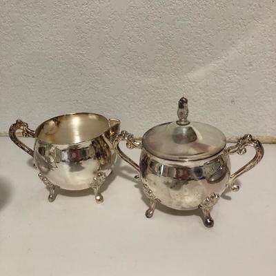 245:  Silver Plated Coffee set