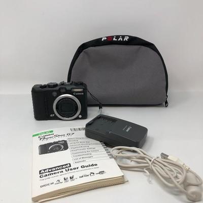 093:  Canon Powershot Camera With Charger
