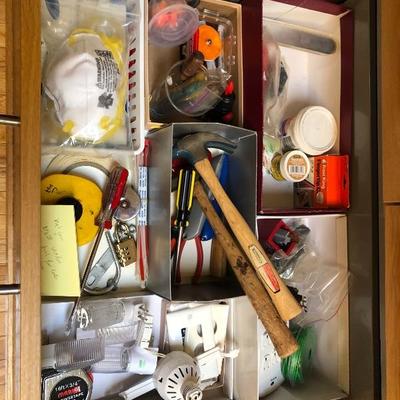 218:  Three Utility Drawers