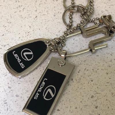 223:  Lexus and Cadillac Keychain 