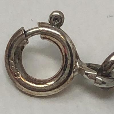 145:  Lizpaiacios   S.F. Necklace, Silver Bracelet and Silver Pendant 
