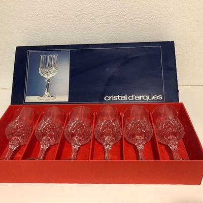 243: Cristal D'Arques Glasses