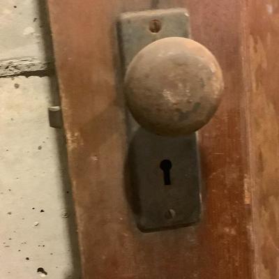 114: Solid Wood Vintage Door