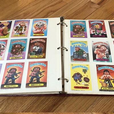 044:  Binder Full of Garbage Pail Kids Trading Cards 