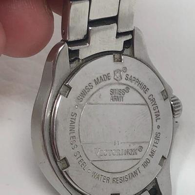 144: Womenâ€™s Victorinox  Swiss Army Watch