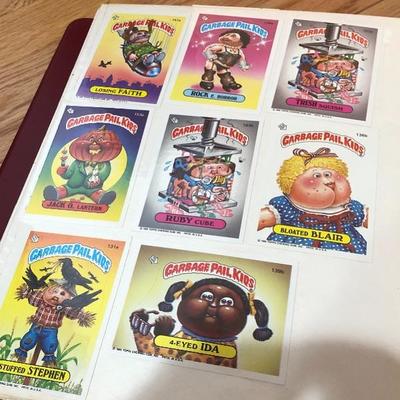 044:  Binder Full of Garbage Pail Kids Trading Cards 