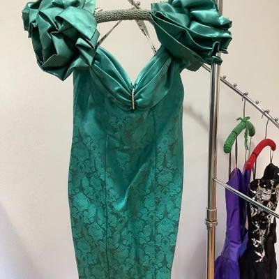 105: Womans Evening Dresses Some Vintage