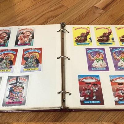 044:  Binder Full of Garbage Pail Kids Trading Cards 