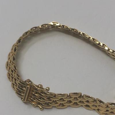 017:  Italian Gold 14K Bracelet 