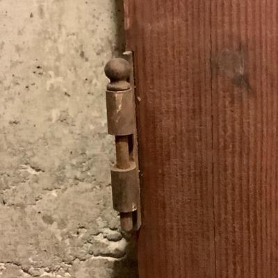 114: Solid Wood Vintage Door
