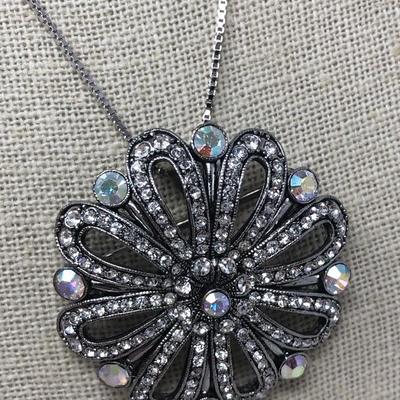 145:  Lizpaiacios   S.F. Necklace, Silver Bracelet and Silver Pendant 