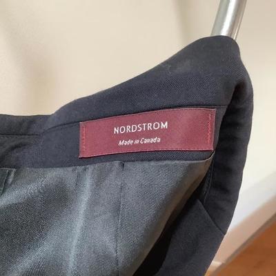 100:  Men's Suits and Spiral Clothing Rack