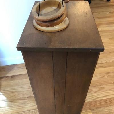 230:  Vintage Scale and Side Table