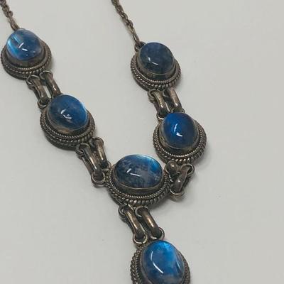 023:  Sterling Necklace and Bracelet 