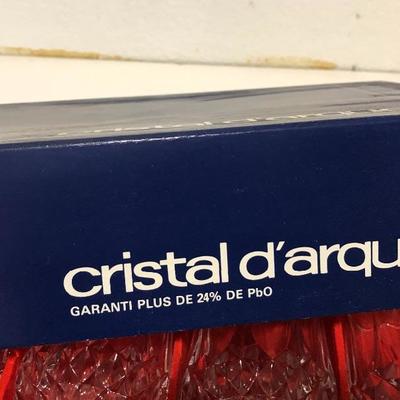 243: Cristal D'Arques Glasses