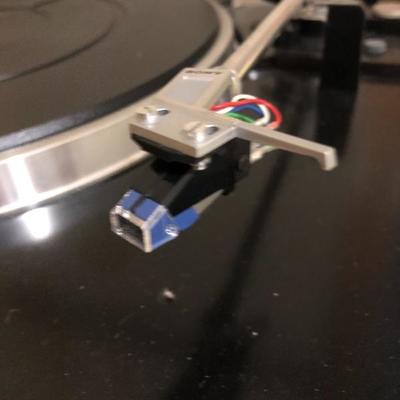 209:  Sony Turntable and Many Vinyl records
