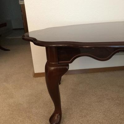 236:  Traditional Wood Coffee Table