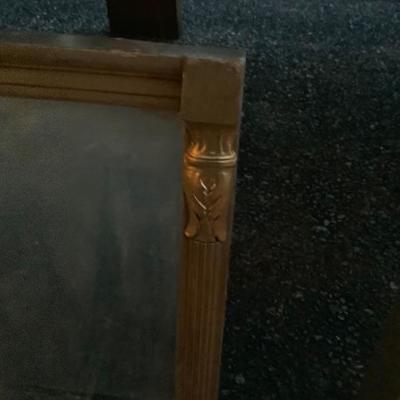 142: IKEA Night Stand and Vintage Mirror