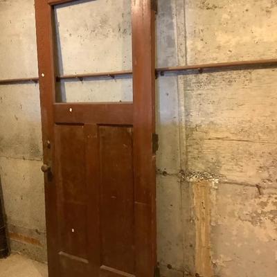 114: Solid Wood Vintage Door