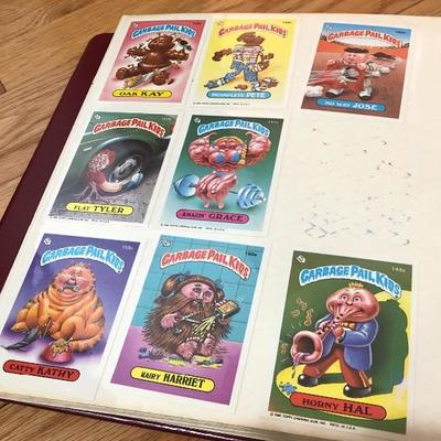 044:  Binder Full of Garbage Pail Kids Trading Cards 