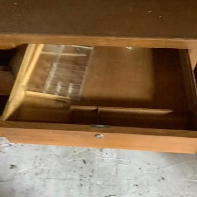 137: Vintage Teachers Desk 