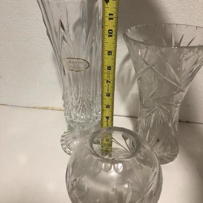 247: Cofrac Paris France Vase, Hand Made Barbro Wesslander Vase and others