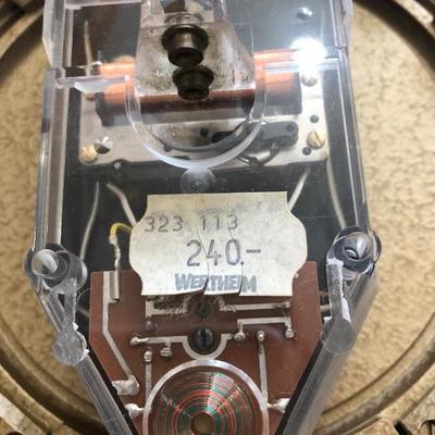 227: Vintage Schatz Quartz Pendulum Clock 