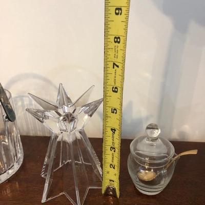 222:  Finer Crystal Pieces