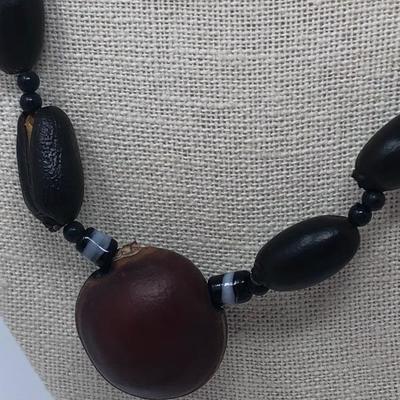 246: African Style Necklaces and Bracelet
