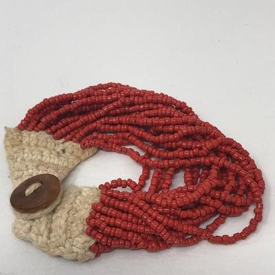 246: African Style Necklaces and Bracelet
