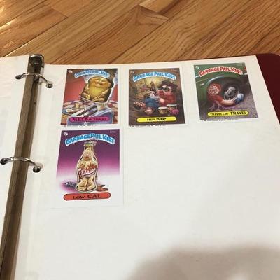 044:  Binder Full of Garbage Pail Kids Trading Cards 