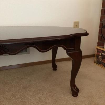 236:  Traditional Wood Coffee Table