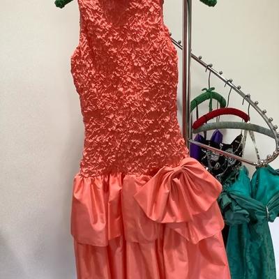 105: Womans Evening Dresses Some Vintage