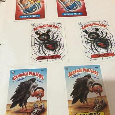 044:  Binder Full of Garbage Pail Kids Trading Cards 