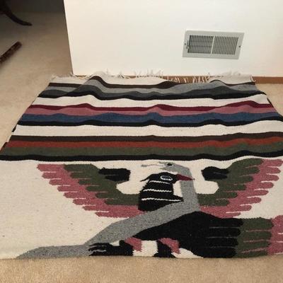235:  Mexican Blankets, Walking Stick, Table Cloth and Umbrellas