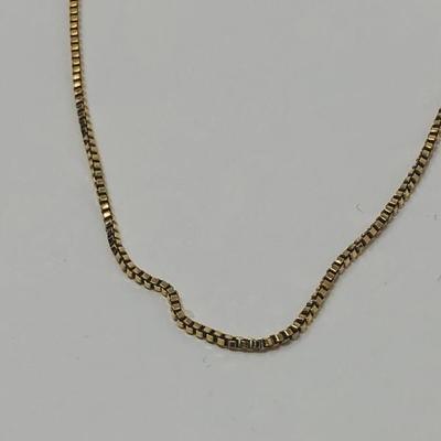 022:  14 K Gold Chain  