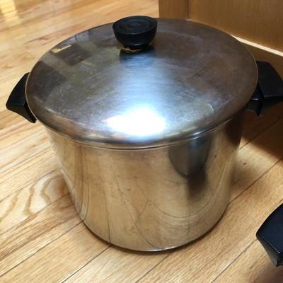 216:  Revere Ware Pots and Pans 