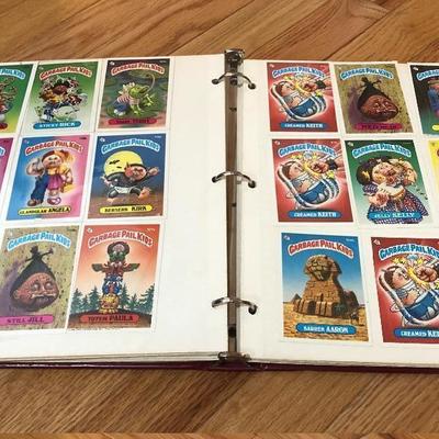 044:  Binder Full of Garbage Pail Kids Trading Cards 